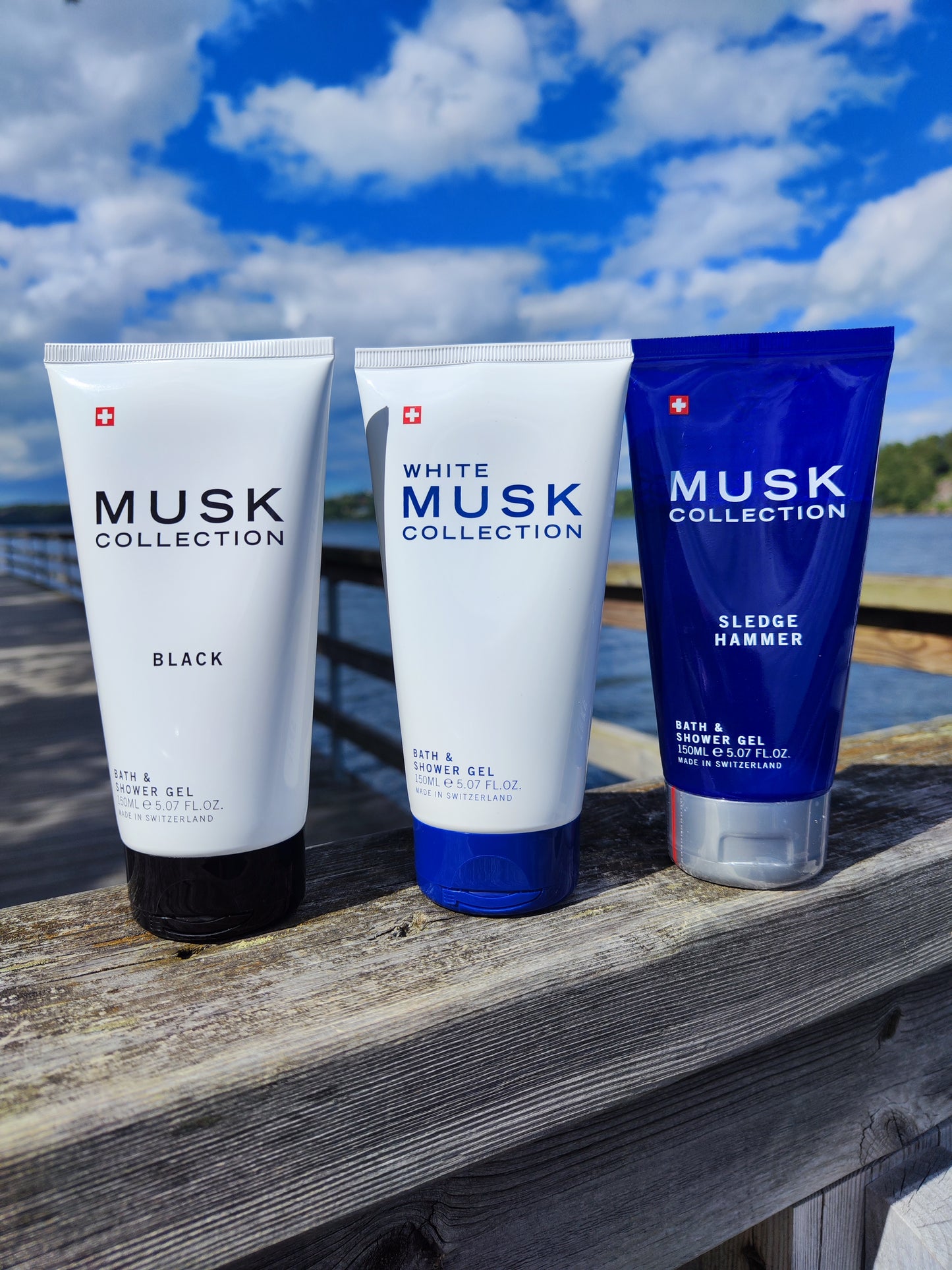 Black Musk Bath & Shower Gel 150ml for Women - With the classic Black Musk fragrance