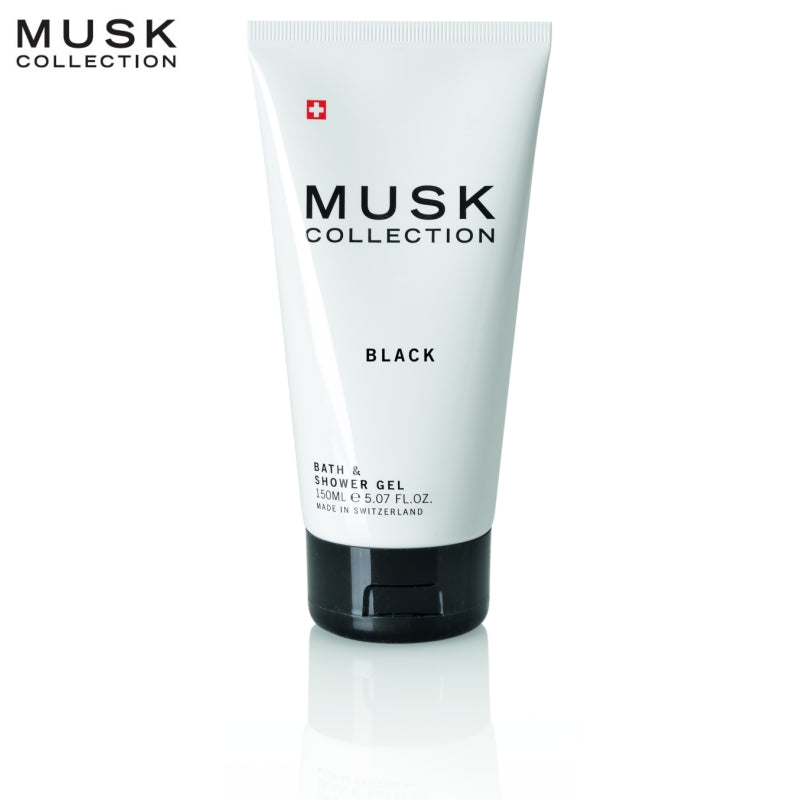 Black Musk Bath & Shower Gel 150ml for Women - With the classic Black Musk fragrance