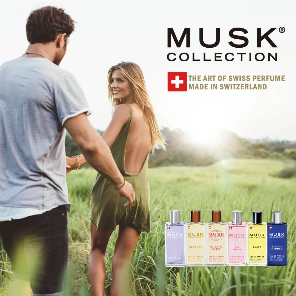 Damparfym Vit MUSK doft Prov 1 ml