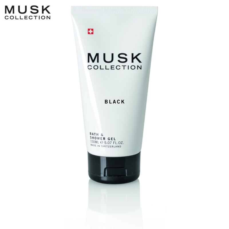Black Musk Bath &amp; Shower Gel 150ml - Med den klassiska Black Musk-doften